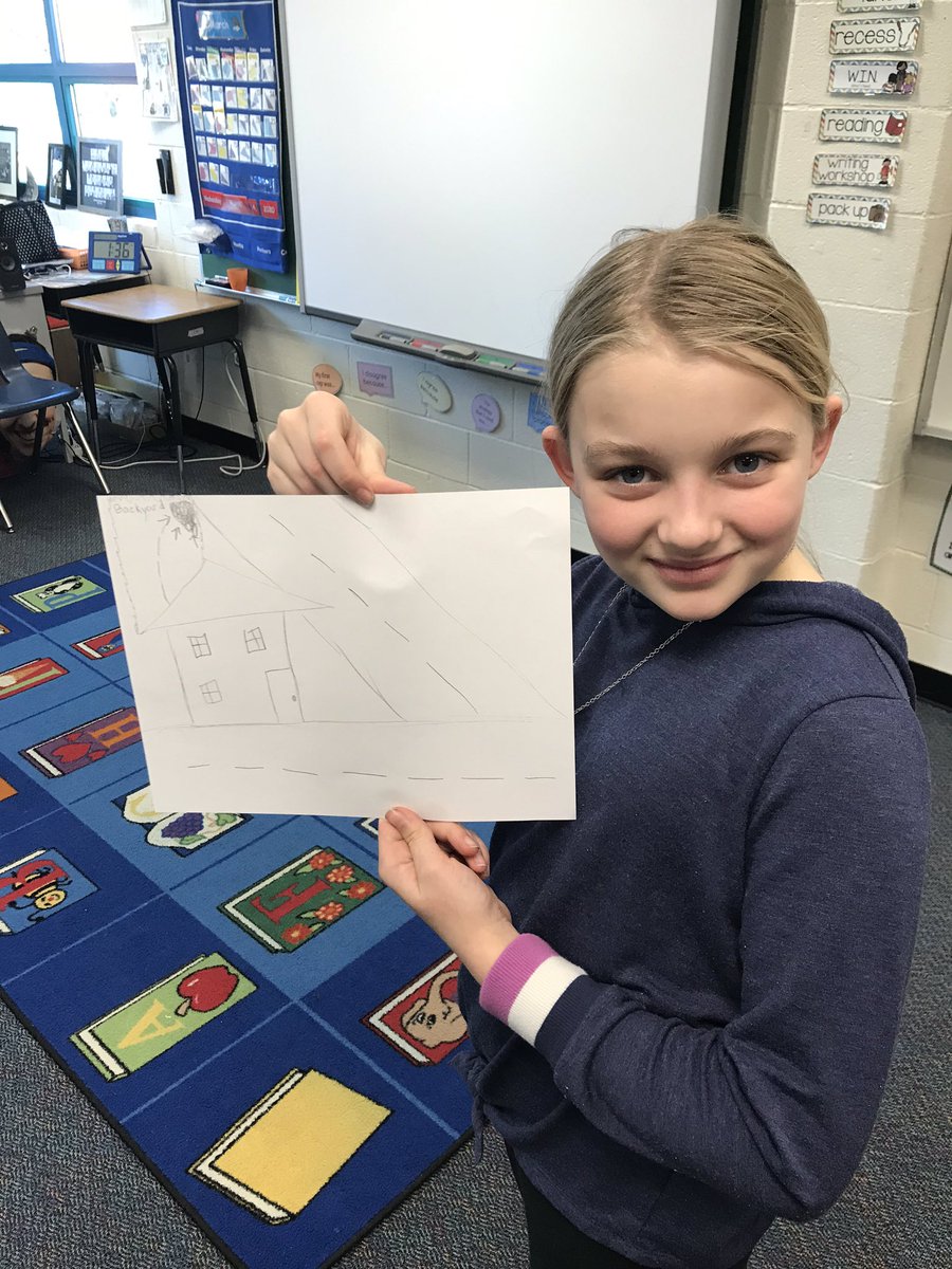 Mrs_Foster12's tweet photo. Do you know your familyโs home emergency meeting spot?! Our 4th graders sure do! Day 9 of @ArlingtonVaFD #classroomcontest @longbranch_es https://t.co/PlTSM0DX1a