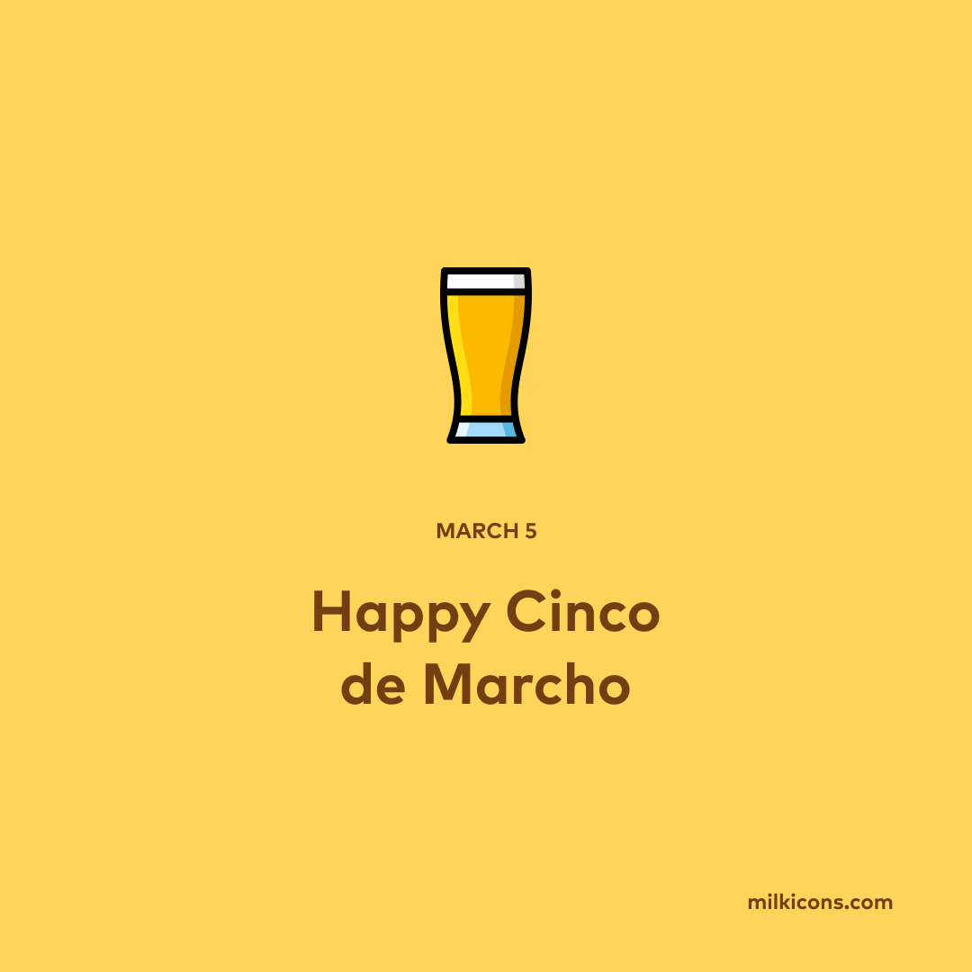 startup_milk's tweet photo. Happy Cinco de Marcho

#CincoDeMarcho https://t.co/OoX4BHol0W
