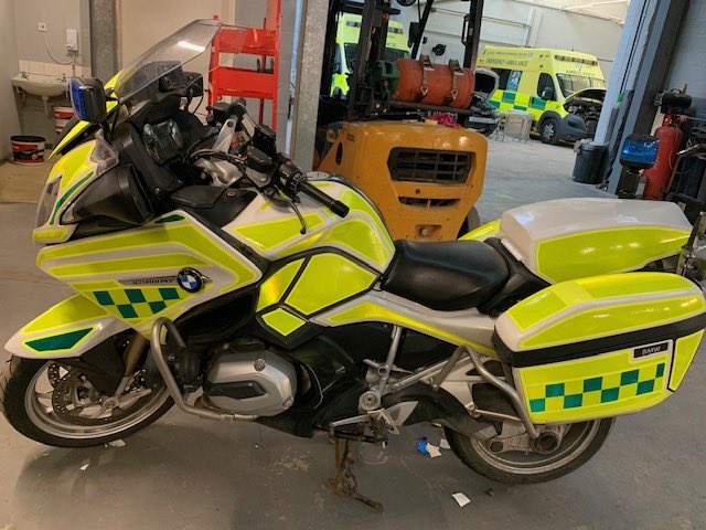 DocBike_Staffs's tweet photo. Still a work in progress but here is @DocBike_Staffs motorcycle. The team couldn’t be more excited to get on the road, start reducing accidents &amp; saving lives by engaging with as many bikers as possible.
Huge thanks as always to @StaffsPoliceCC @StaffsPoliceDCC #LukesLegacy 
G 🏍 https://t.co/Bn0r5SMWmv