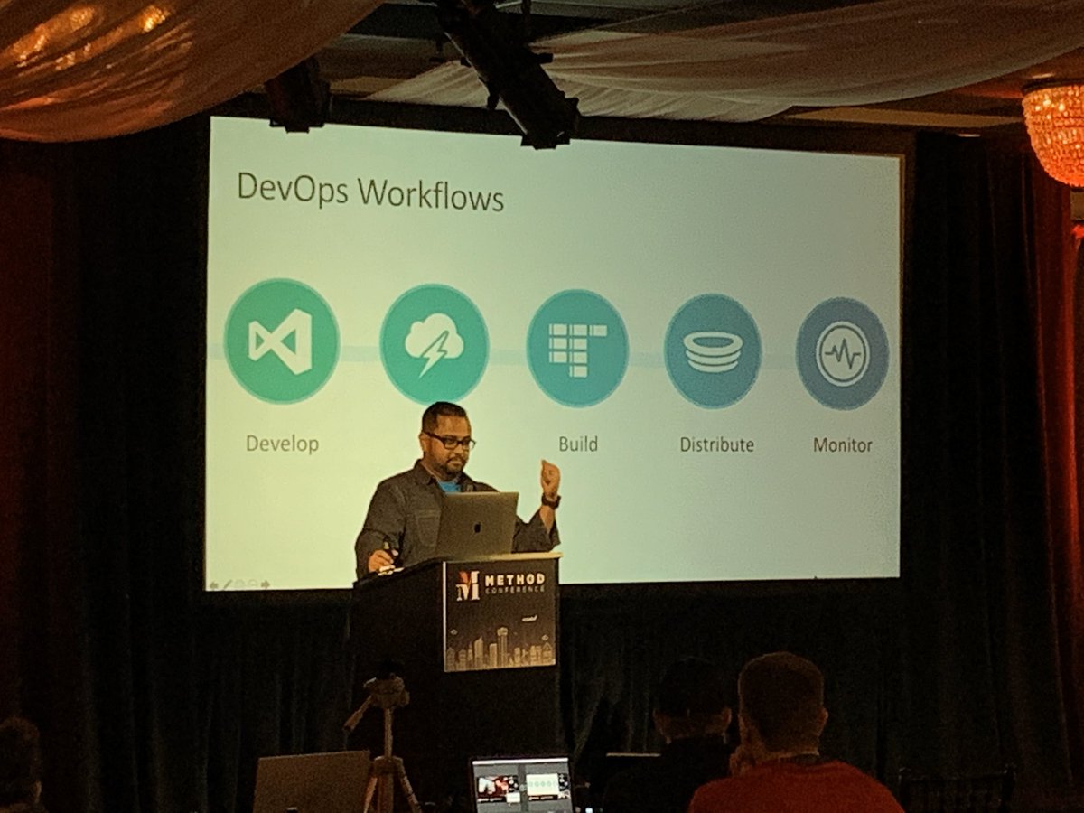 pureux's tweet photo. Learning about the state of mobile development today with @samidip at #MethodConf https://t.co/zw91bO2Ldb