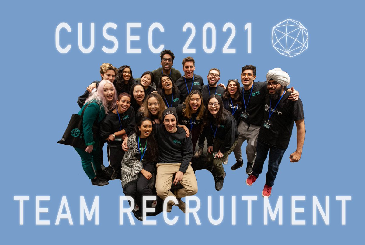 cusec's tweet image. We are super excited to announce 2021 team applications for the Canadian University Software Engineering Conference (CUSEC) 🙌

Organizers are scattered all over Canada and are an integral part in making this conference come alive. Apply now at bit.ly/3ayVWj5