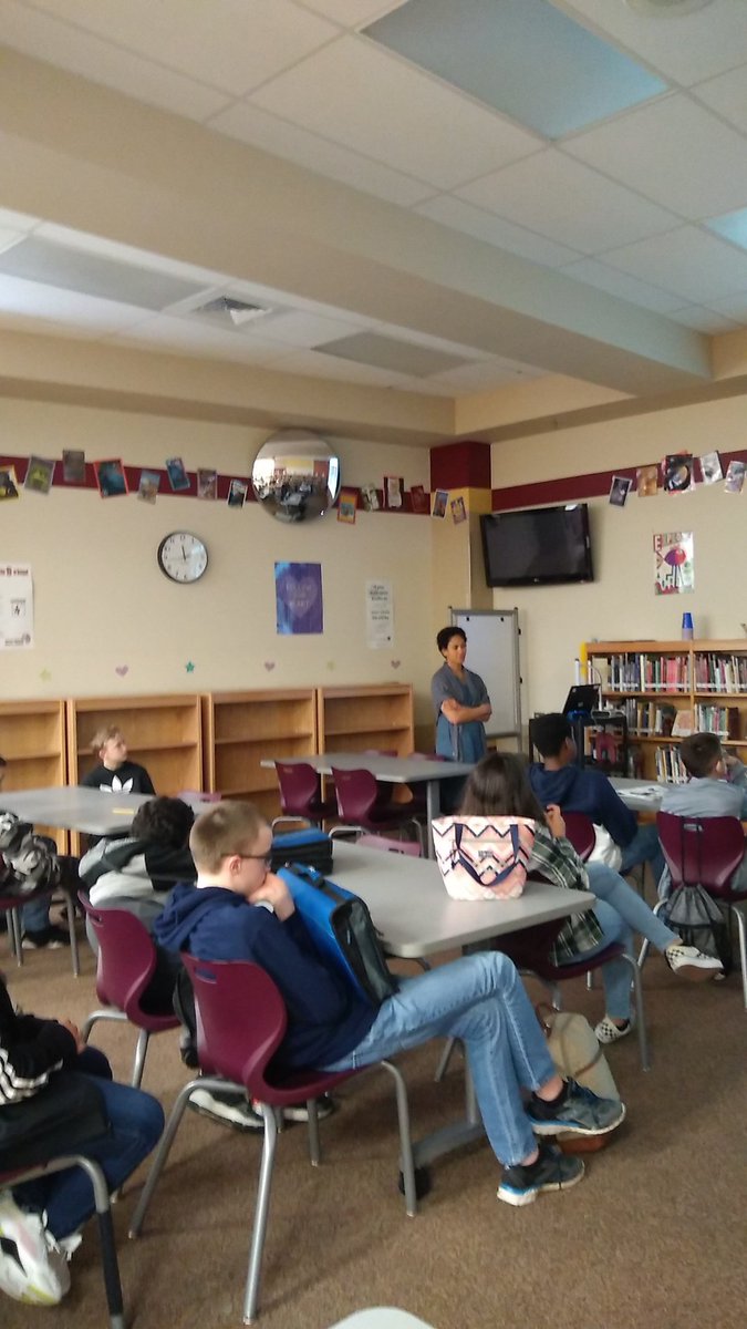dmoitzheim's tweet photo. Talking about Fake News @BriscoeLibrary https://t.co/8NTZqBvKc5