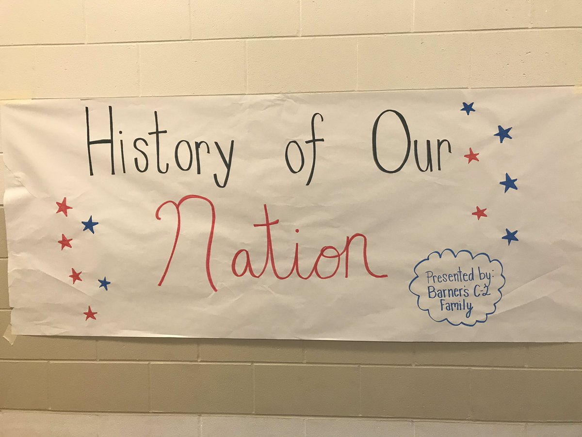 jasbarner's tweet photo. I am so proud of my Barner Family! Today we hosted our very FIRST, “History of Our Nation Gallery Walk.” Mind blown on how intentional they were on collaboratively learning and teaching grades C2-C4! Specials thanks to my AWESOME intern, Ms. Harrison Thank you! #pikeroadway #C2 https://t.co/VAJY8NkcvN