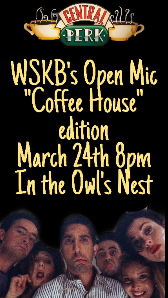 Open mic going up on a TUESDAY