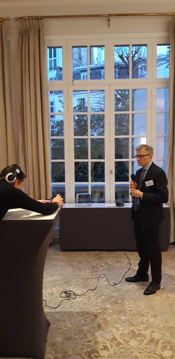 En place pour l'#AgoraDAF. Interview de G.Guillemot en cours  #reindustrialisation #industrie #entreprises #emplois #conferences