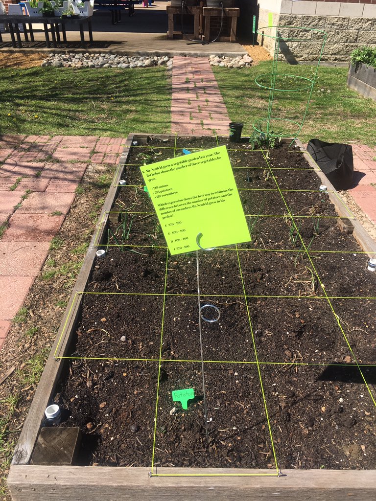 BrownDCE's tweet image. Are you smarter than a 3rd grader? Come test your math skills tonight during Open House with math questions in the garden! @DCEtrailblazers @OutTeachEd