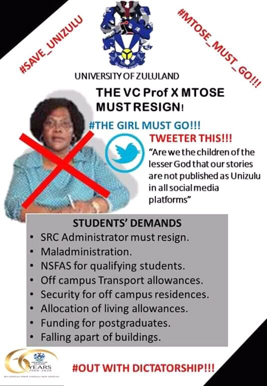 NdumaneMarin's tweet photo. @AdvoBarryRoux pls Retweet 👏 for awreness our institution is celebrating 60 years of existence with this infrastructure and accommodation #SaveUnizulu 👏👏 https://t.co/inSL263kwW