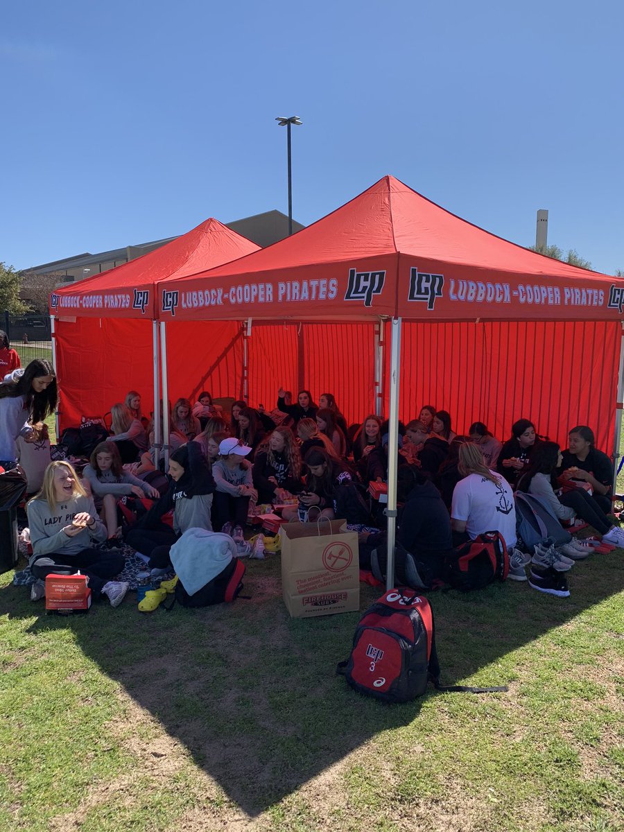 LCP_Track's tweet photo. Shout out to Brad and Mindy Douglas and the @LCPAthlBoosters for the beautiful tents for our boys and girls track programs! #PirateTrack https://t.co/GMdNHASVky