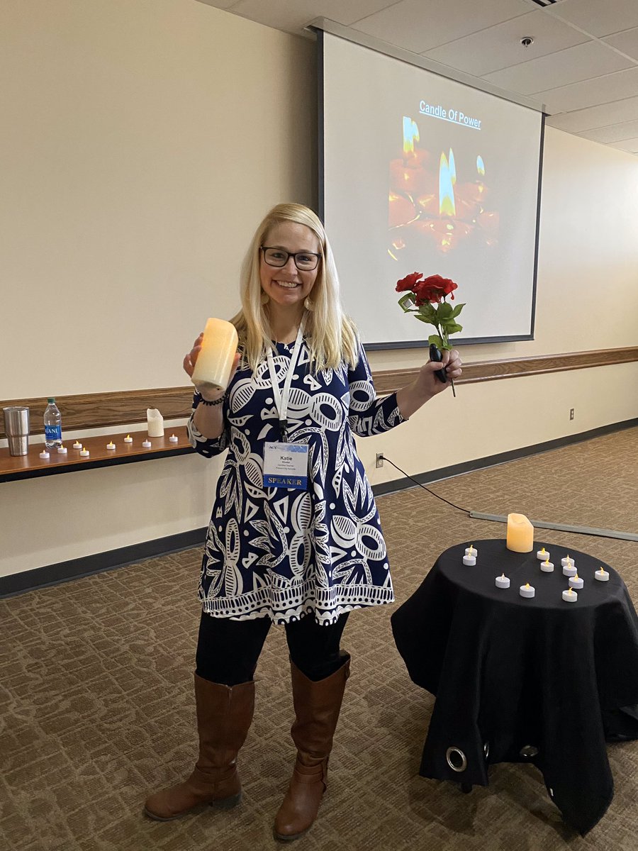 KatieKinder1's tweet photo. Loved the #okact conference #hooklineandsinker what a great group! Thank you for having me #pcsrocks #oklaed https://t.co/ntKmFYpPBF