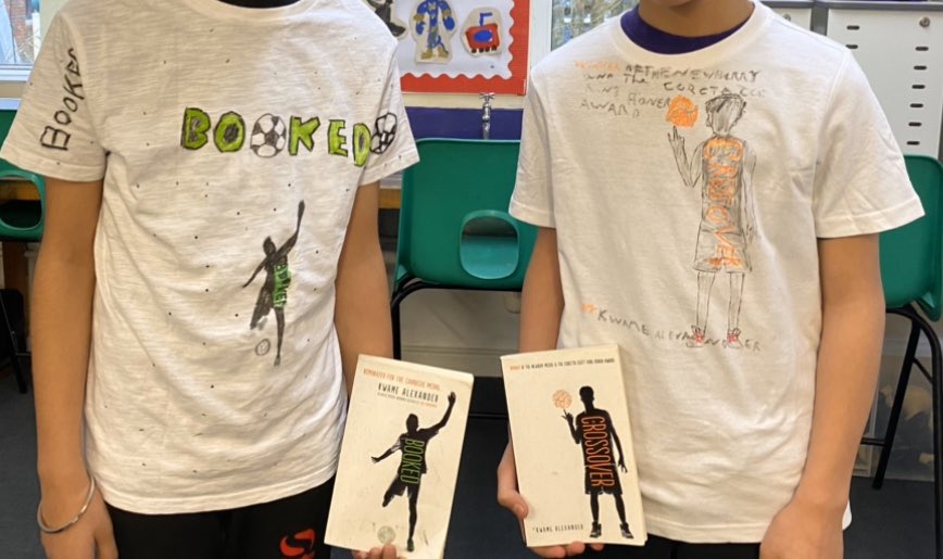 ChalfontEact's tweet photo. Blown away by the creativity of our world book day T-shirts 🎨🙌 https://t.co/g4TbmWnWEL