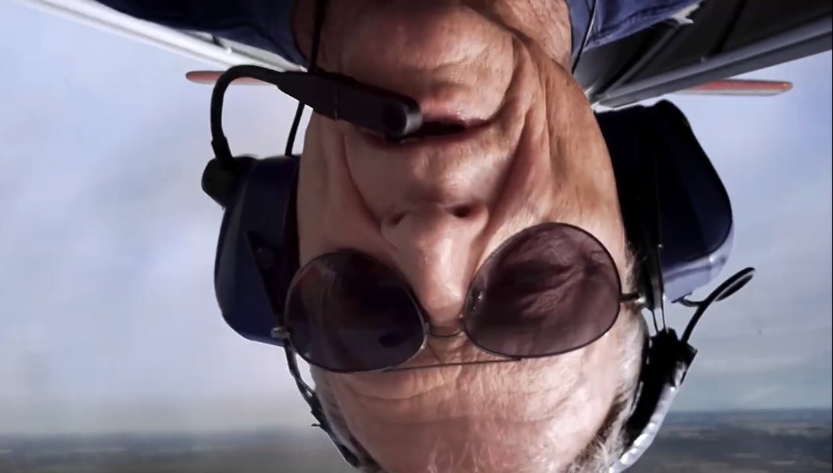 Jim Inhofe thinks the qualification to be a US Senator is being able to fly a plane upside down. While he’s in the air, I’ll be on the ground protecting healthcare for Oklahomans with pre-existing conditions. Game on, Jim. -AB abbybroyles.com