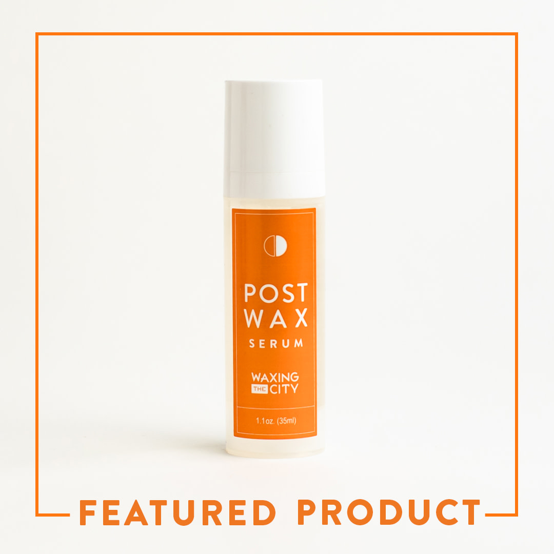 Have you tried our Post-Wax Serum yet? It's a definite must-have in order to soothe and nourish your skin after your wax. It can also help you avoid in-grown hairs ( 🙌🏼), so make sure to stock up next time you're in the studio!