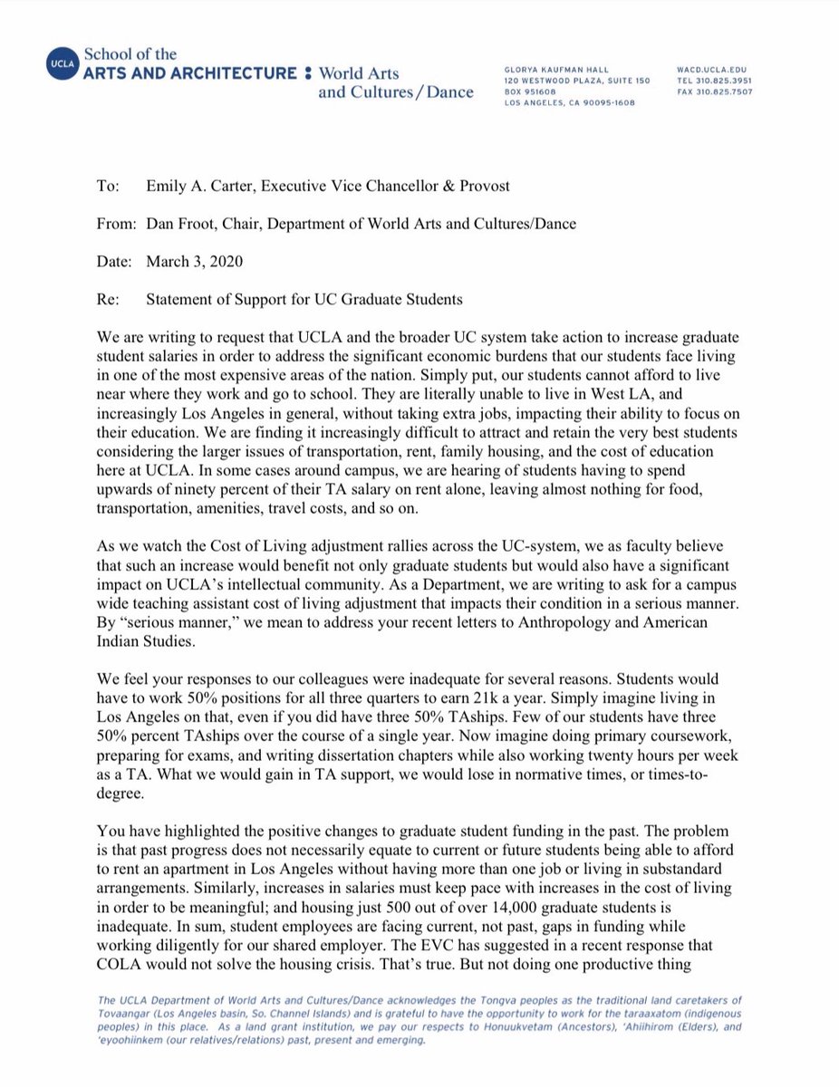 ucla4cola's tweet photo. UCLA World Arts and Cultures/Dance faculty bringing the solidarity.
#faculty4cola https://t.co/wsRy4vVEcd