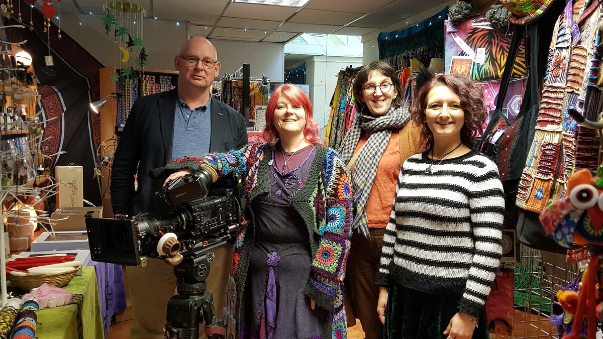 RainbowBizUK's tweet photo. We have had an incredible day with @PicHouse_Films at the @RainbowBizShop Absolutely love working with such likeminded people! Looking forward to sharing the final cut of this fantastic short film which celebrates Social Enterprise in Flintshire 😍🎬📽 https://t.co/sHGbNTTX3o