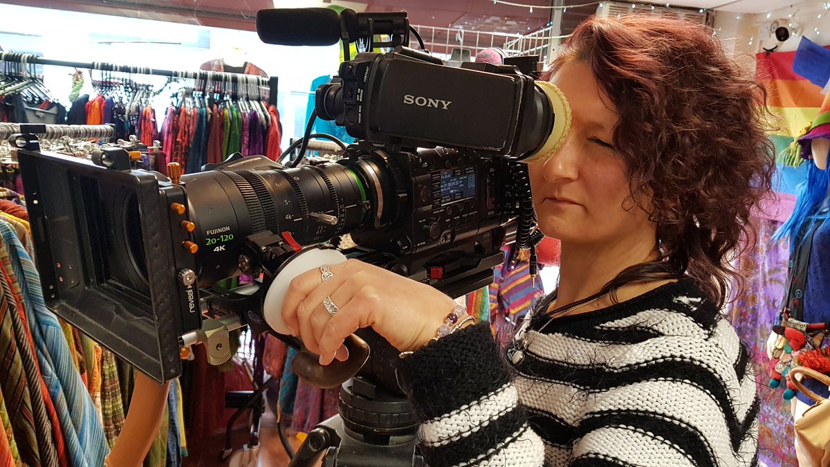 RainbowBizUK's tweet photo. We have had an incredible day with @PicHouse_Films at the @RainbowBizShop Absolutely love working with such likeminded people! Looking forward to sharing the final cut of this fantastic short film which celebrates Social Enterprise in Flintshire 😍🎬📽 https://t.co/sHGbNTTX3o