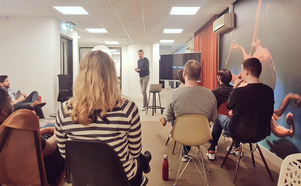 Speakers Academy voor onze #DevCon20 sprekers door <a href="/BertErtman/">Bert Ertman</a>! 

Bekijk het programma van onze developer conferentie: 
devcon.luminis.eu