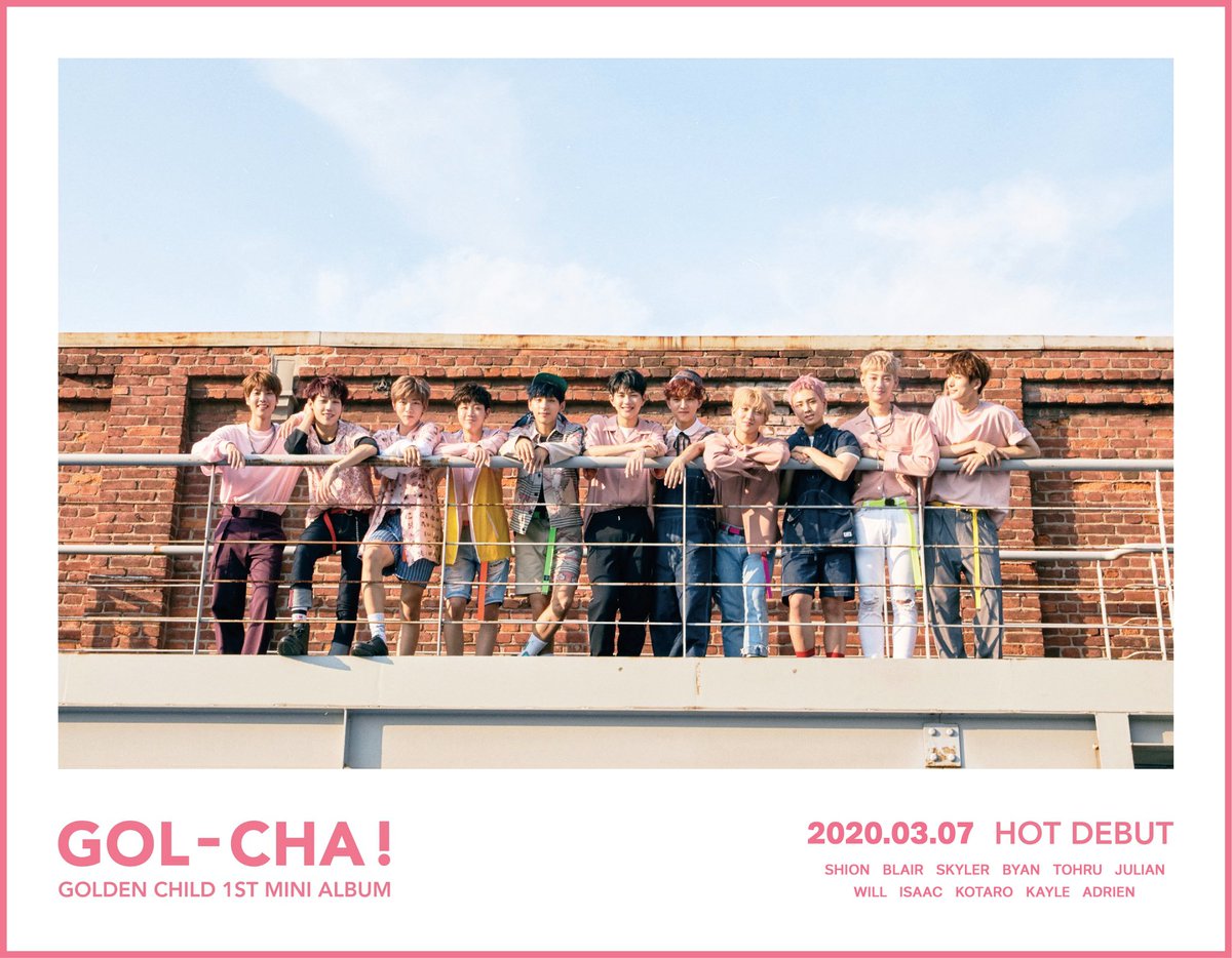 GNCDTW's tweet photo. #_🏆 : @ 𝐆𝐎𝐋𝐃𝐄𝐍 𝐂𝐇𝐈𝐋𝐃 (골든차일드) THE 1ST MINI ALBUM [𝗚𝗢𝗟-𝗖𝗛𝗔!] GROUP CONCEPT PHOTO

⚾ . . ⃗. 2020.03.07 RELEASE ¡*

#GOLDEN_CHILD #골든차일드 #GOL_CHA https://t.co/Gr2R9jqhgW