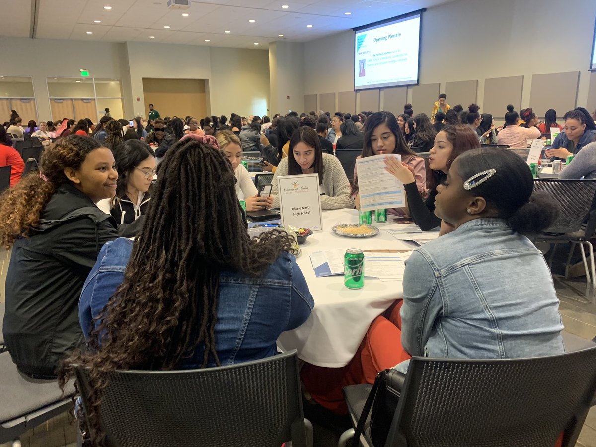 OlatheNorthCCC's tweet photo. Women of Color Conference t @UMKC #wocstrong https://t.co/WMXicYoTgS
