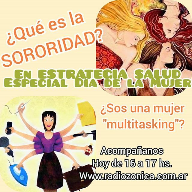 #diadelamujer #radioonline ##sororidad #union #pacto #alianza #solidaridad #femenino #mujer #multitasking #multitarea #madre #libre #empoderada #empoderamientofemenino ift.tt/2VIYabo