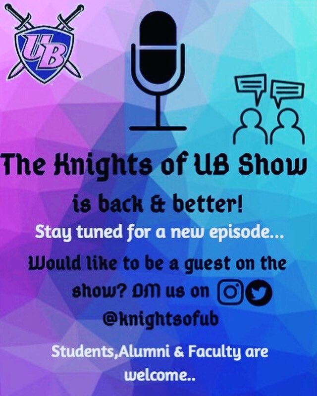 knightsofub's tweet image. Share ! Share ! Share ! Let’s make this show known to all on campus 🙌🏽 #ubridgeport