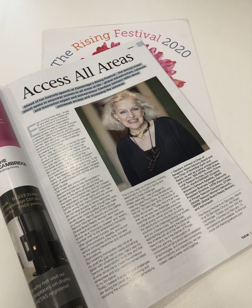 Rising_Network's tweet photo. Another beautiful page in this months @velvetmag highlighting the #RisingFest2020 Keynote speaker, Candace Johnson - We appreciate the continued support, we really are so thankful - Look forward to seeing you all on March 14th!
.
.
.
#EachForEqual #IWD2020 #InternationalWomensDay https://t.co/LXZali1xJW