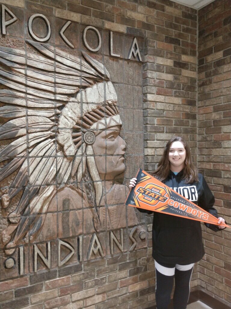 Can your student get a full ride at a major university coming from Pocola High School???

Is Oklahoma State major enough???

Congrats Ariel Wallis on your full ride academic scholarship to OSU #ChopOn #PistolsFiring #ProudPocolaIndians #WhoIsNext