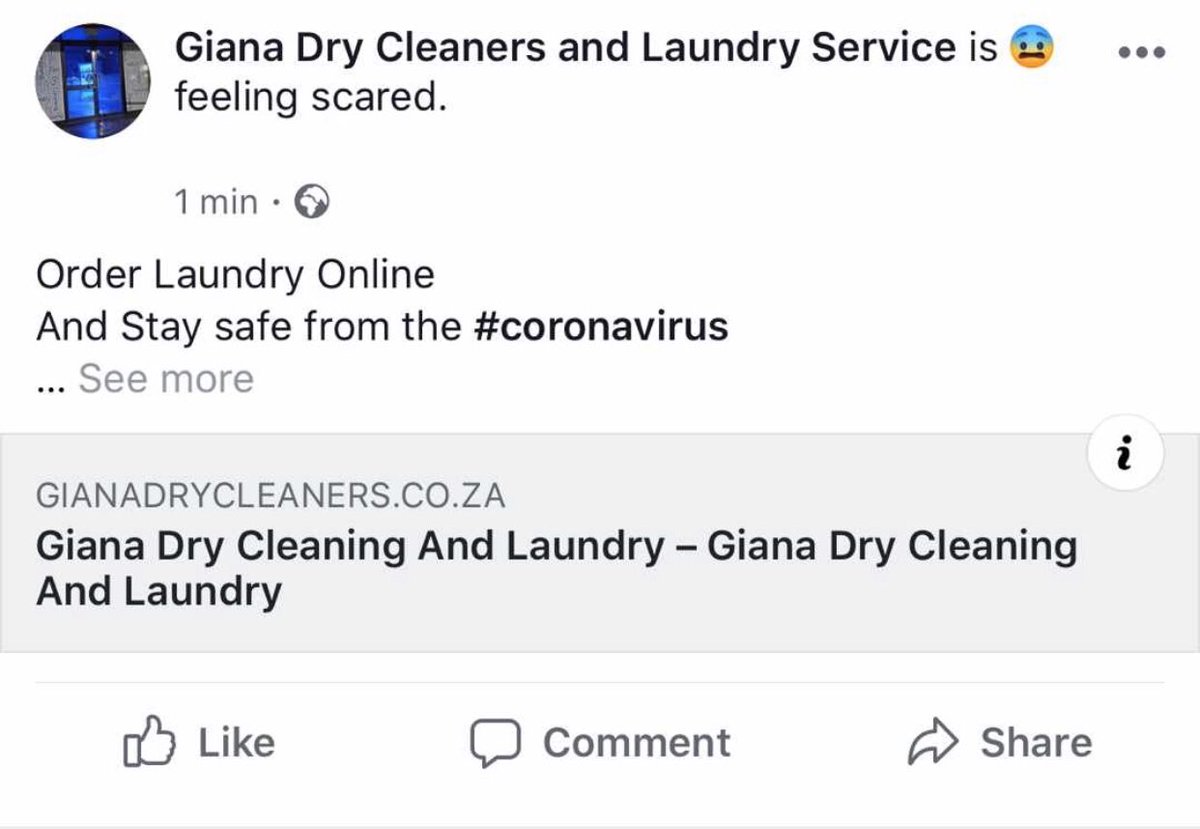 GDC_za's tweet photo. Order Laundry Online 
And Stay safe from the #coronavirus 

https://t.co/4V6zXprO6u https://t.co/8UjYl5fbkT