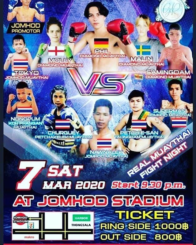 BloodlineGym's tweet photo. Mighty Molly @muaymollysiam back in the ring after only two weeks ... A perfect example of pure determination and relentlessness 💪🏻 Tune in @diamondmuaythaicamp on Saturday for all the Molly teeps and kicks, see how much of those her opponent can tak… https://t.co/3hAEzCaASi https://t.co/y3PJyJTlrp