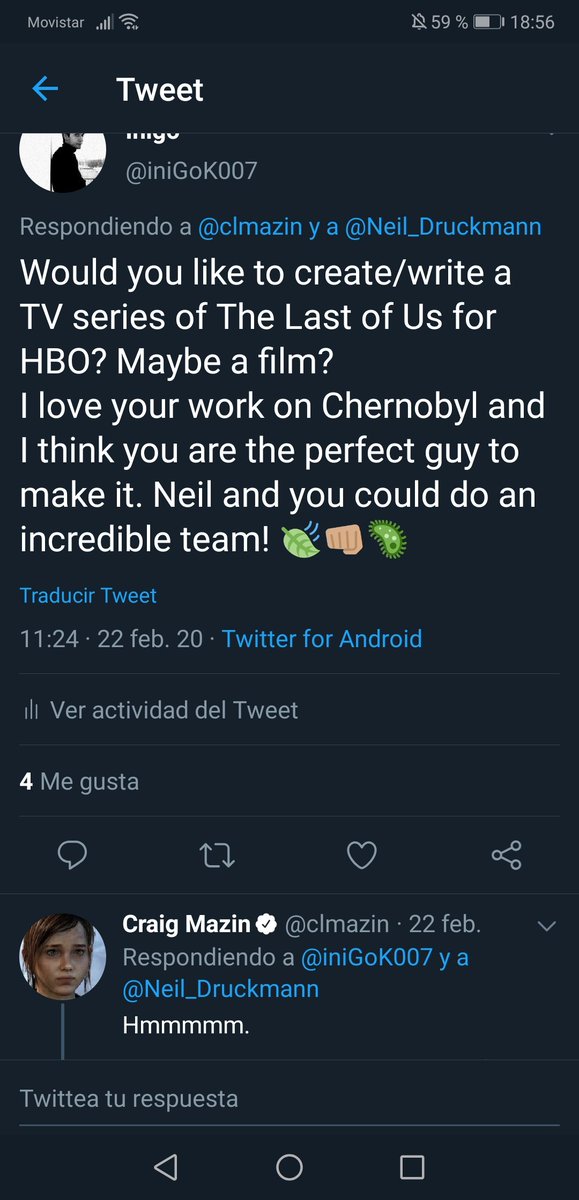 iniGoK007's tweet photo. De nada chavales xd #TheLastOfUs #HBO https://t.co/zWUxCQ2tPo