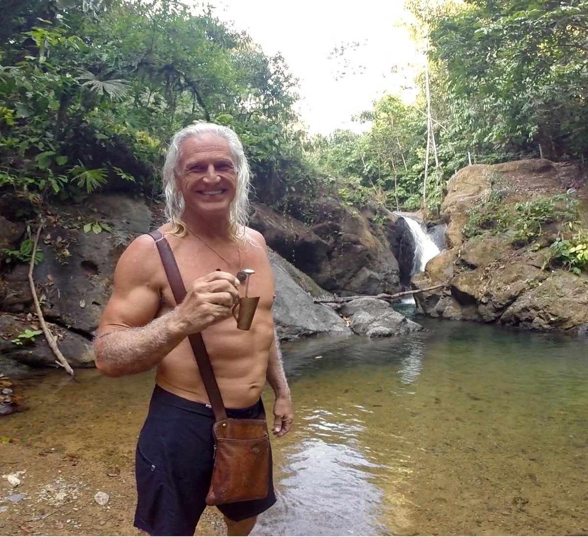 The man of many names… #Triton, #Tarzan, #SexyGrandpa, #CrazyInventor and #TheBeast. What name do you think suits him the best? 

If you didn’t know he is the Inventor and Co-Founder of the Bripe.