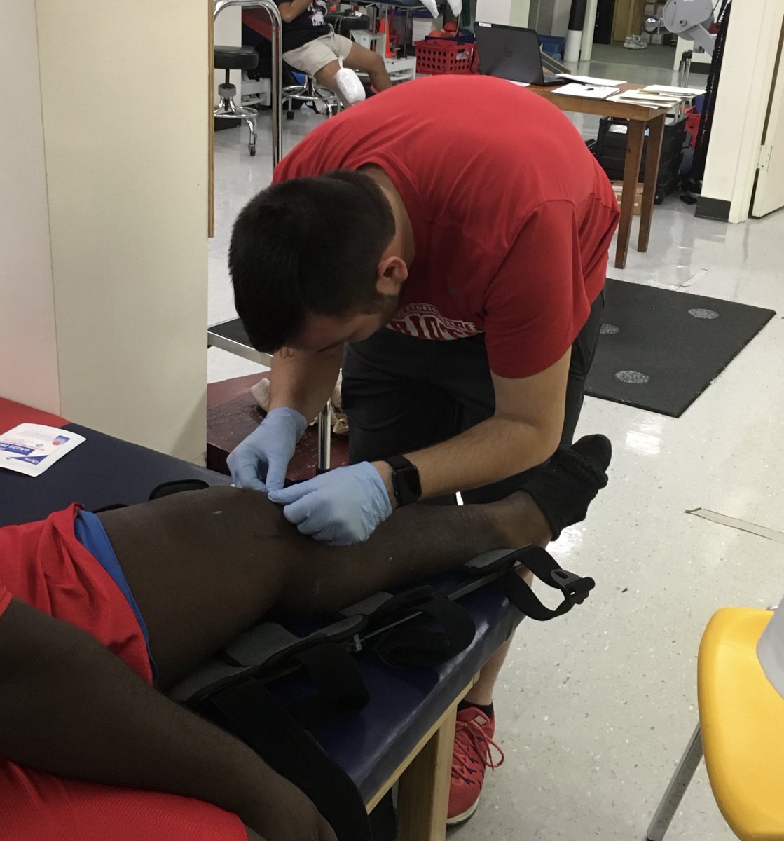 NAIA's tweet photo. Join us this month in thanking ATs for all of the work that they do to keep our student-athletes on the court/field

#HealthCareinAction #NATM2020 #ATsinAction https://t.co/YccmN5tNTo