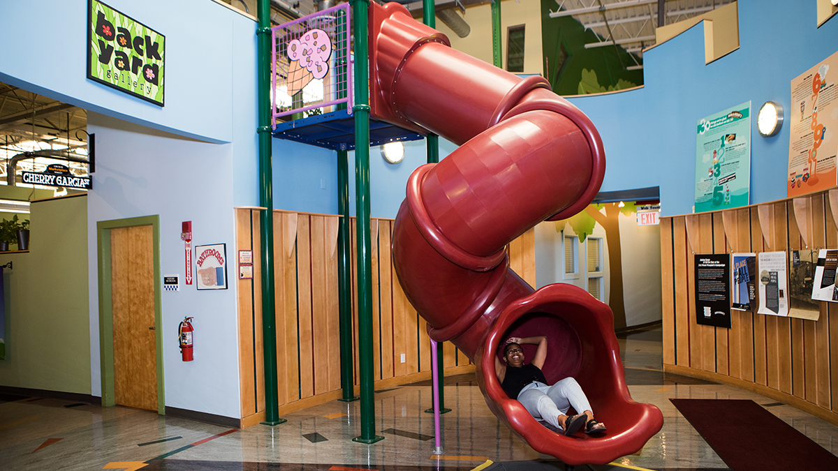 benandjerrys's tweet photo. When we asked Ben &amp; Jerry's employees what surprised them most when they started working here, the office slide came up pretty often. But so did these 13 other things: https://t.co/iX5WsQBHZs https://t.co/FCPzbrtdZw