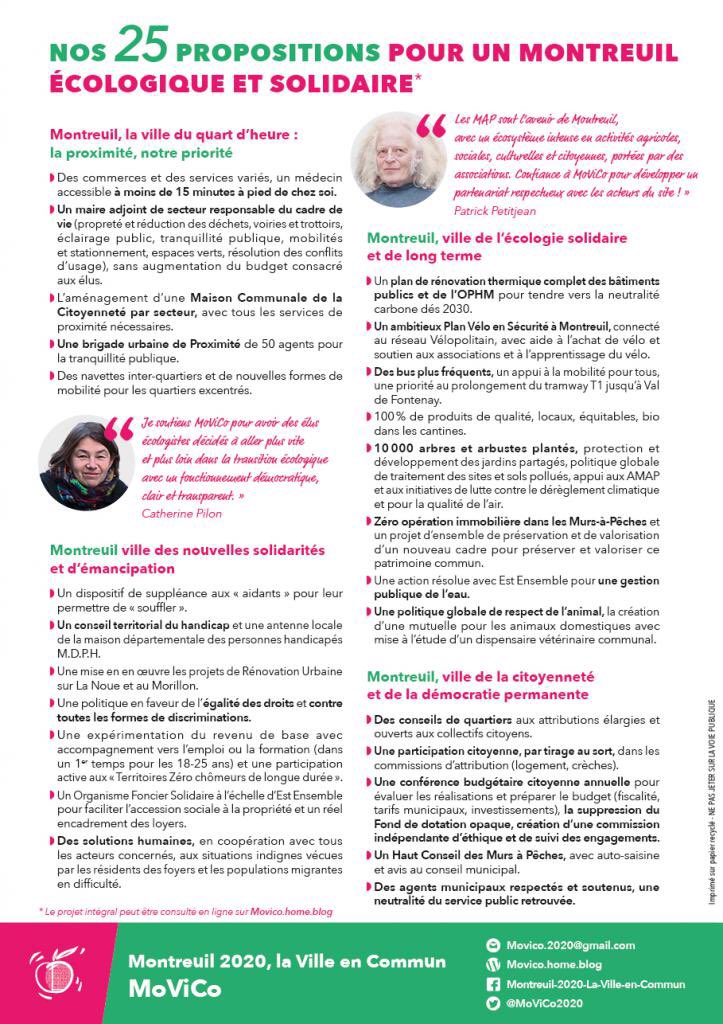 #Montreuil2020
11 listes ... 1 seule pour qui voter @MoViCo2020 
Le collectif, 25 propositions, les raisons de voter #Movico 👇
#Lavilleencommun 
#listecitoyenne