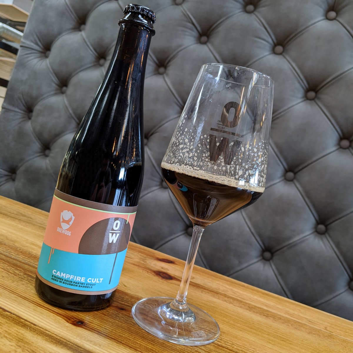 The next sour making its first appearance in the taproom this weekend is "Campfire Cult."
This sour pastry stout is a s'more inspired gooey, biscuit-ey, marshmallow-ey indulgent...ey dream.
Might have got a bit distracted by the beer there, head down and find out why.