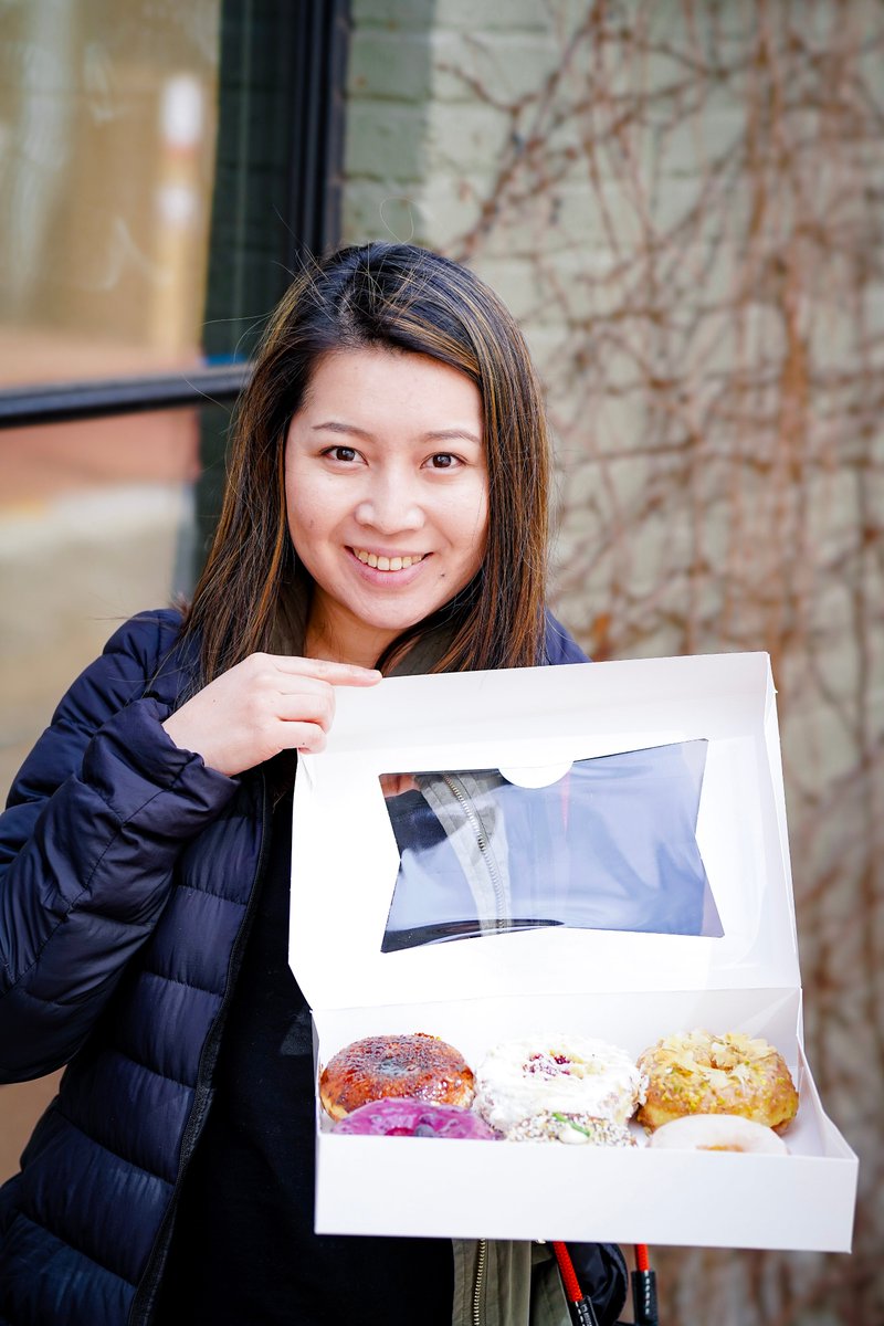 DCDoughnut's tweet photo. Pick up a half dozen at any of our locations for a flat $16. Yes, that means you can get six Cherry Blossoms if your heart desires!
Looking for doughnuts for your office or event? Place a pickup or delivery preorder through our website! #DoughnutsDelivered https://t.co/4qMmLzKZH7
