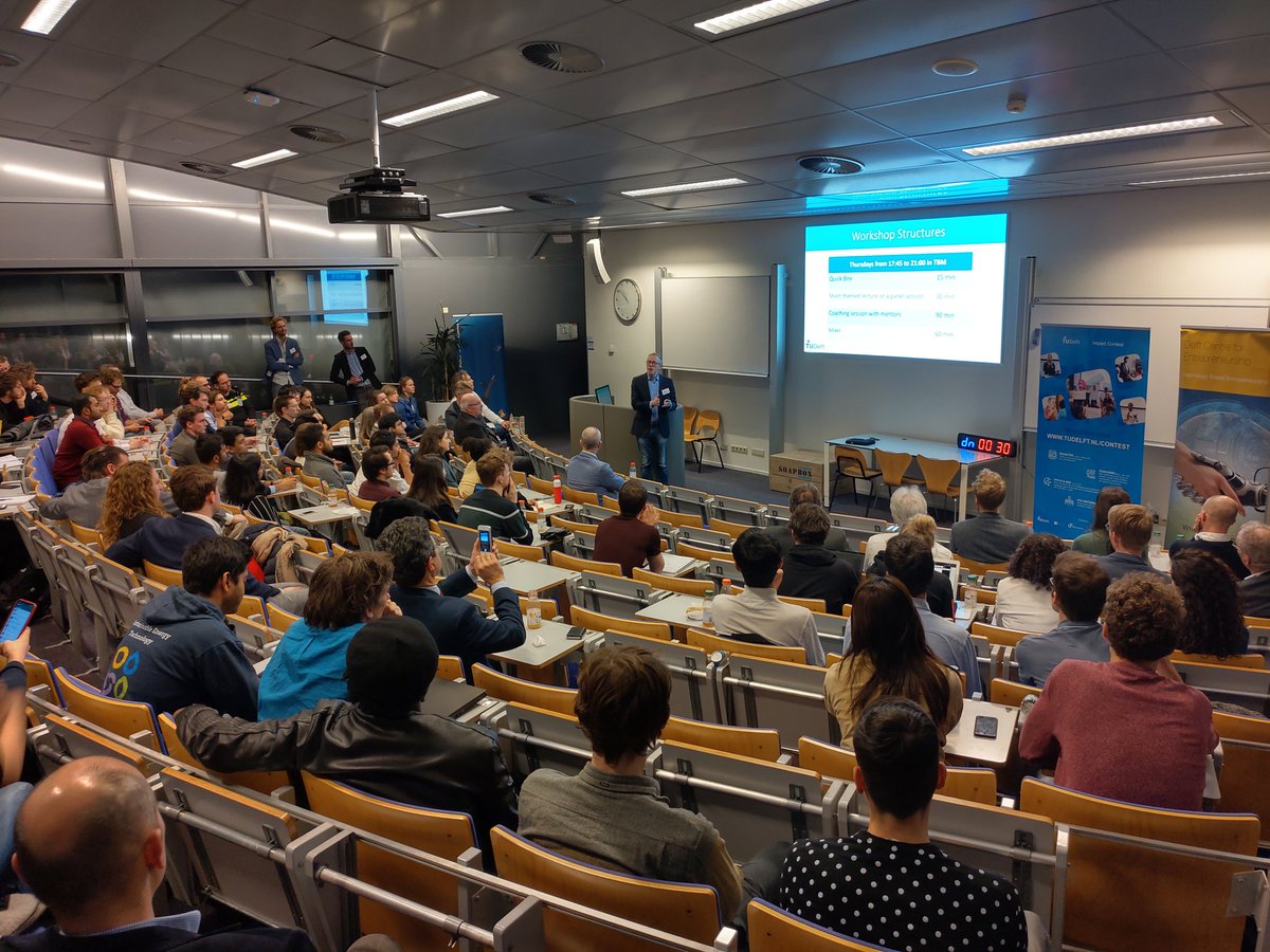 And tonight the <a href="/tudelft/">TU Delft</a> impact contest has kicked-off. 40 teams will be in evening workshops coached by industry  experts and mentors. Organized by soapbox.nl, <a href="/TUDTechTransfer/">TU Delft I&IC</a>  and <a href="/DelftDce/">Delft Centre for Entrepreneurship (DCE)</a>  find out more tudelftcontest.nl