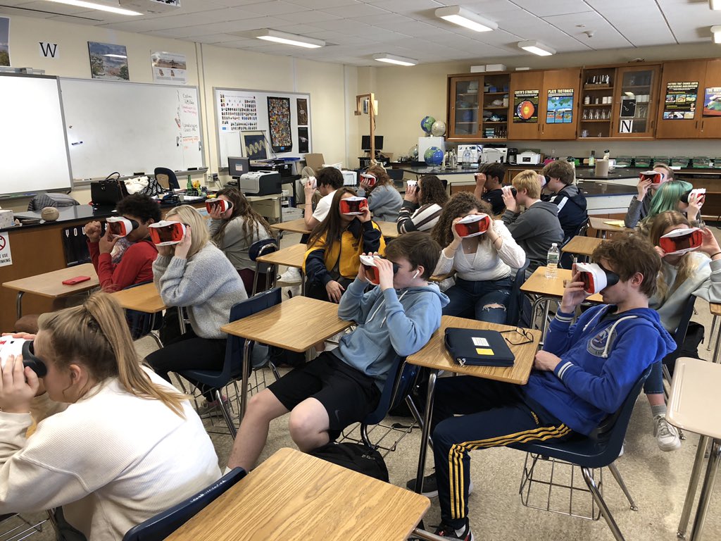 Mrs. Kessler’s class takes a tour of Paris. Including looking up at the Eiffel Tower from the base. #googleexpeditions <a href="/NHSLib/">NHS Library</a> <a href="/Edtechie13/">Danielle Roccisano</a> <a href="/MrGormanTeacher/">Matt G</a> <a href="/Northport_HS/">Northport_HS</a> <a href="/MmeNesfield/">Mme. Nesfield</a>