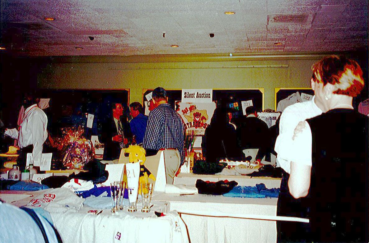 ACUItweets's tweet photo. Don't forget to bring your Silent Auction items to the 100th Annual Conference! Here's a little throwback to a past Silent Auction! #ACUI20 https://t.co/QQkIiVyaTY