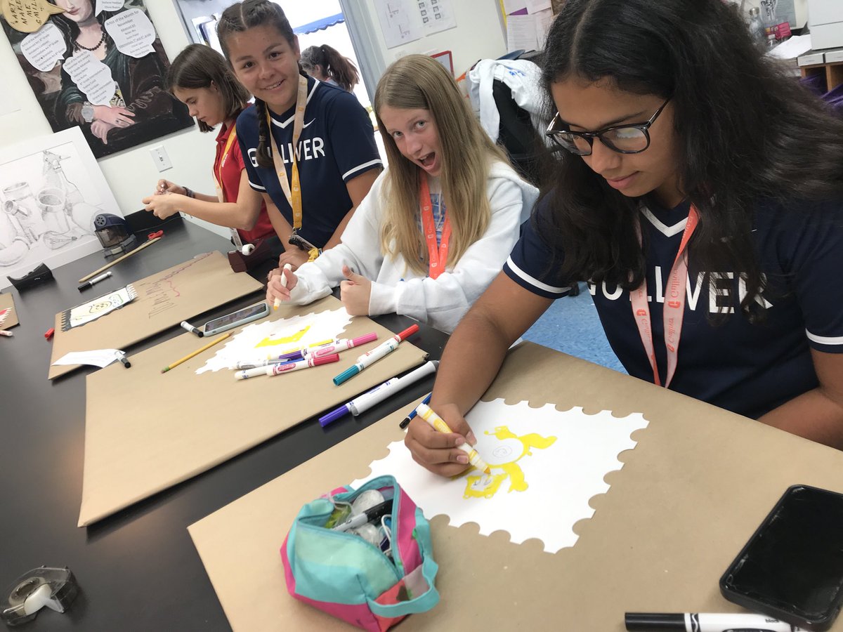 harbharrison's tweet photo. Intermediate Art 6 th period https://t.co/3JXyYpWNlK