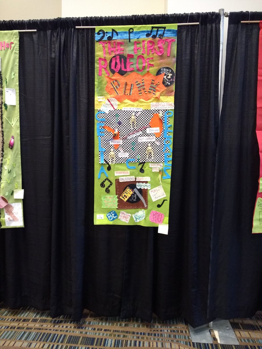 CMSEaglesRead's tweet photo. CMS library book club representing at #scasl2020 https://t.co/xO4JQmiHl7