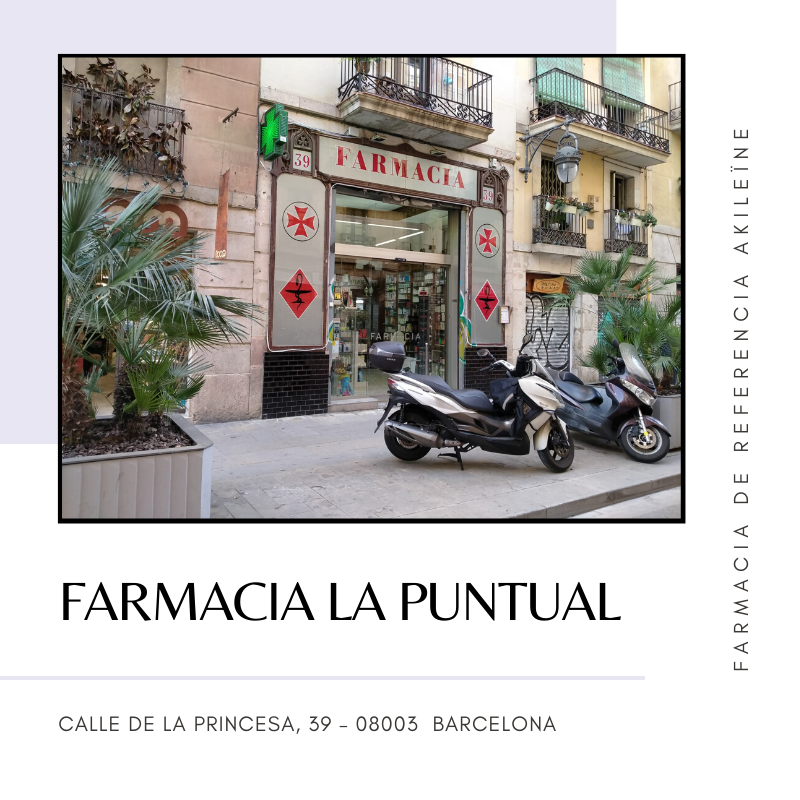 akileinesp's tweet photo. En Barcelona, en la Farmacia "La Puntual" también puedes encontrar nuestros productos con un surtido muy completo.
 Agradecemos su confianza👌

#Akileine #puntosdeventa #CuidaTusPies https://t.co/Jrn9n9j9rU