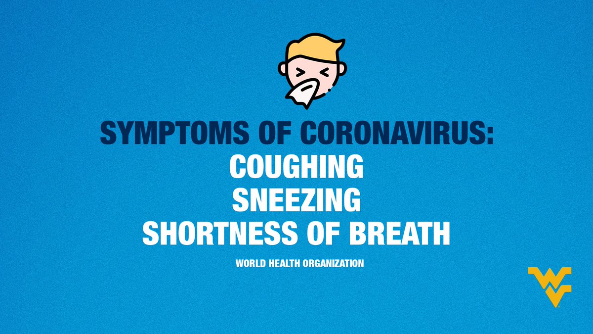 The new coronavirus (COVID-19) may be passed from person to person. WVU is working hard to keep our community safe, and we are prepared for a potential spread of the illness.

Find more information and learn about WVU's response at coronavirus.wvu.edu.