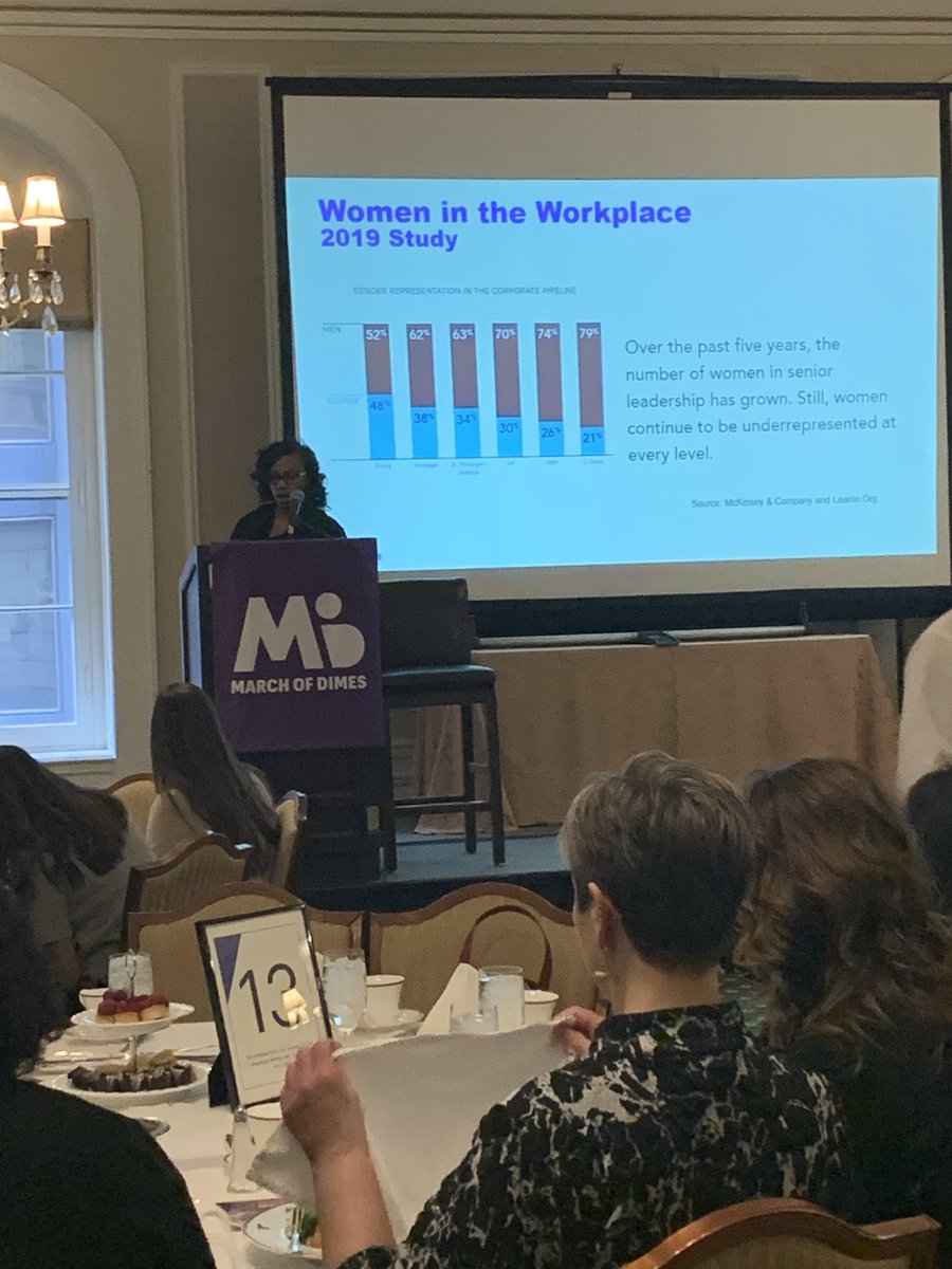 Kicking off the 1st Annual Women in the Workplace event here in Chicago with Natalie Moore from WBEZ. #marchofdimes