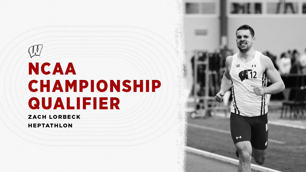BadgerTrackXC's tweet photo. 𝓣𝓲𝓬𝓴𝓮𝓽 𝓟𝓾𝓷𝓬𝓱𝓮𝓭 🎟 👊🏼

Two-time All American Zach Lorbeck is NCAA Indoor Championship Bound!
▪️Ranked 7th in the heptathlon with a score of 5,833

#OnWisconsin || #Badgers https://t.co/4ZEO6D6aRD