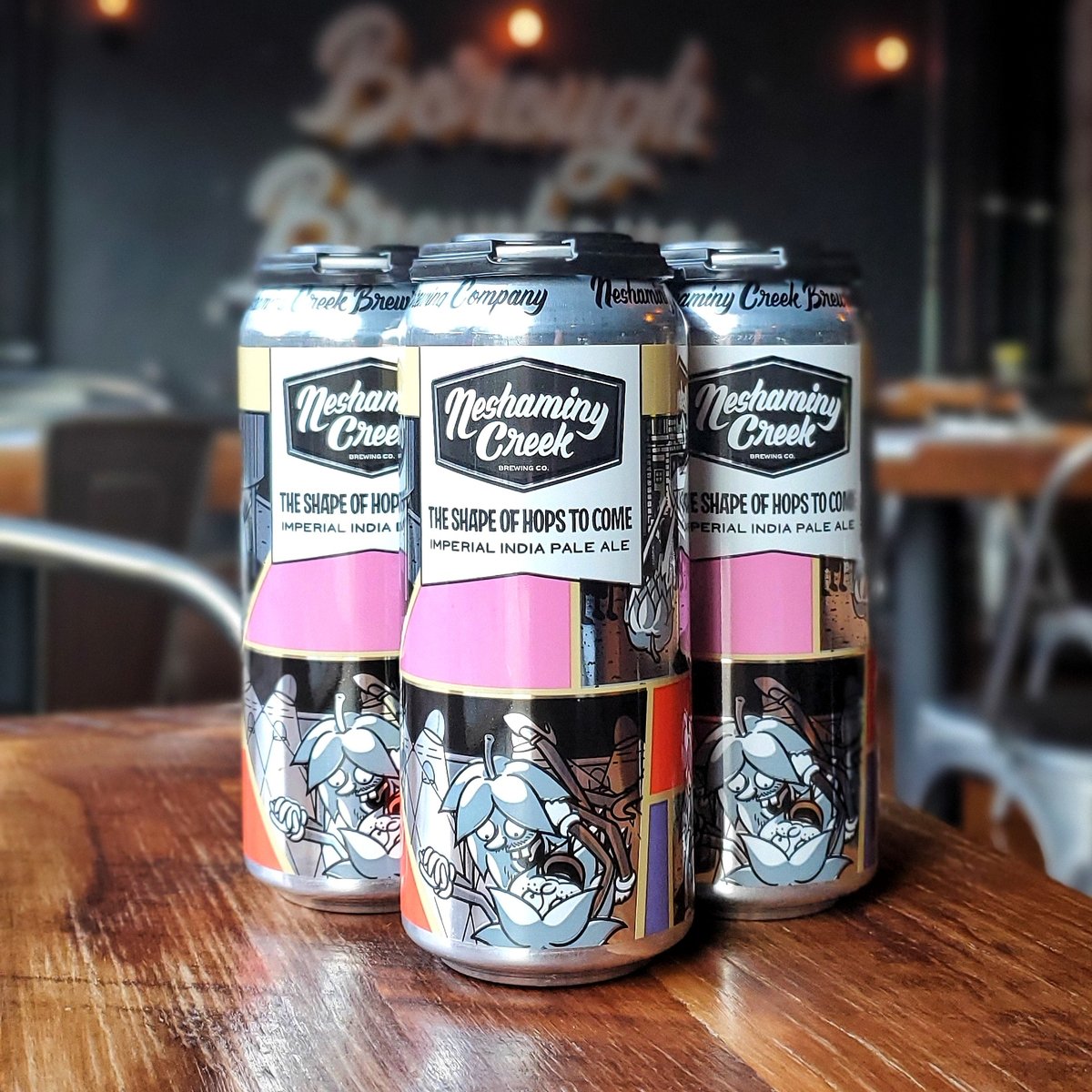 BoroughBrew's tweet image. SHAPE in style with the biggest boldest Double IPA around!