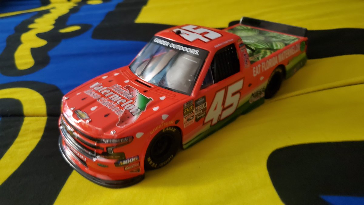 NASCARIndyCar48's tweet photo. @NieceMotorsport Haven't ordered that one, but I do have this bad boy! #MelonManChallenge 🍉 https://t.co/617AmeHjmq