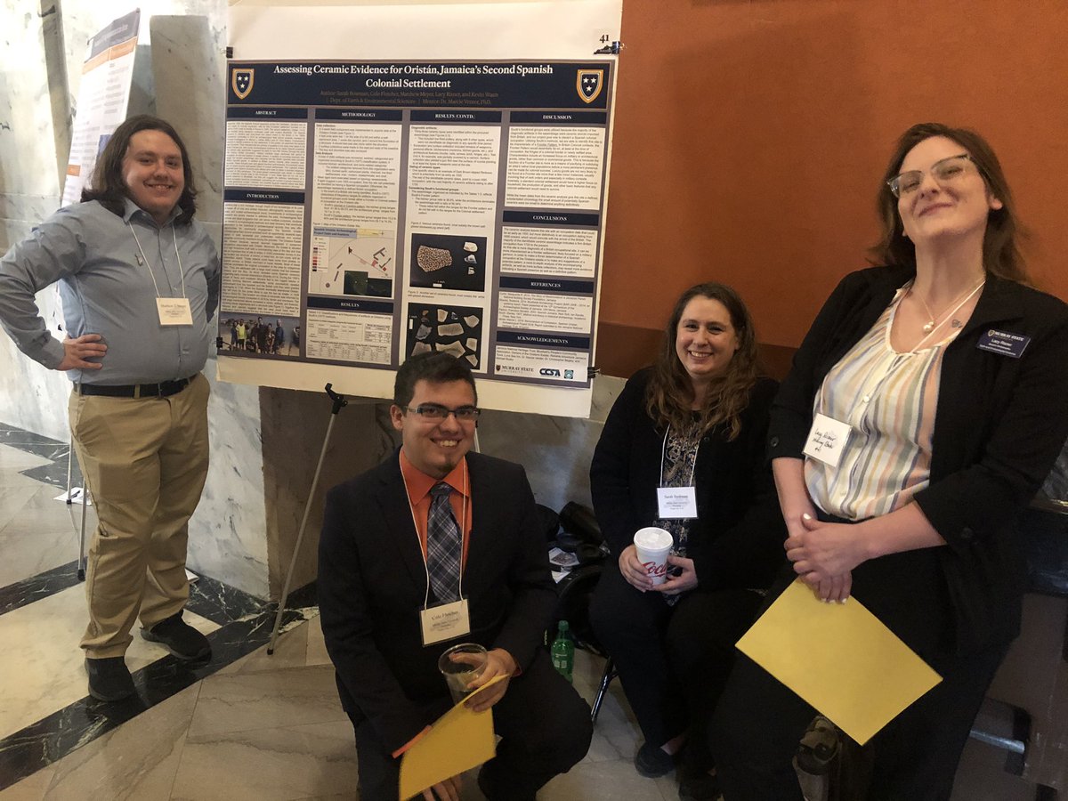 MurrayStateGSC's tweet image. We are EXCITED (in capitol letters) to be in Frankfort! @ORCAMurrayState