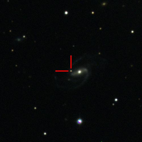 The Type Ia supernova 2019ubs in LEDA9275, 480 million light years away. #ucsctransients #swopetelescope