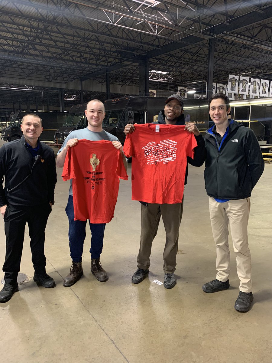 A big shout out to these Burt Day UPSers for their continued efforts in Cube U..... James Vann, Sarah Sloan, Darius Cherry, Bauris Domche, Michael Boyer, and James Walker.... keep grinding #cubeclub #brickwalls @nick_iannacone2 @ChesapeakUPSers