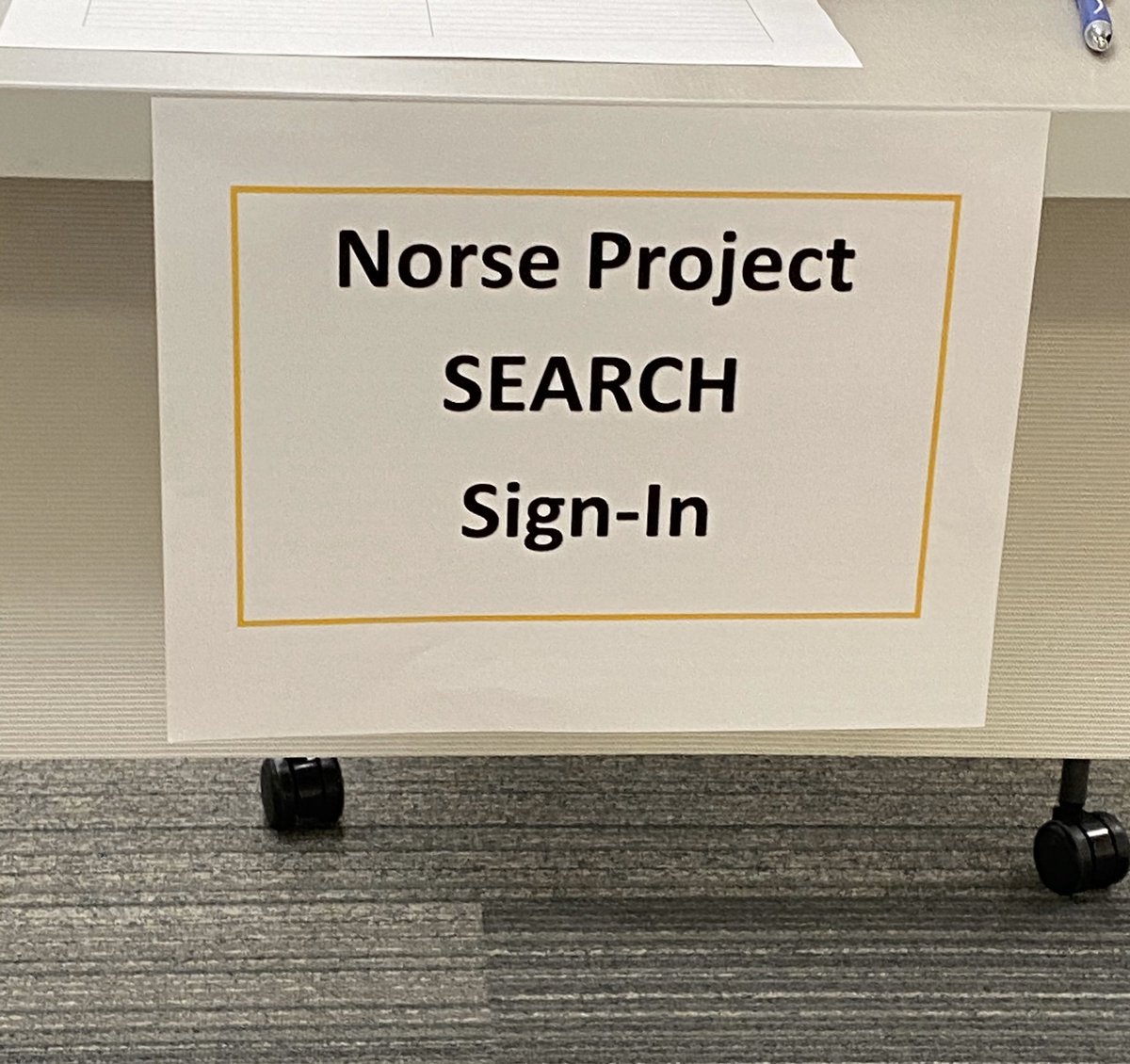 DJillCook1's tweet photo. An awesome pool of applicants attending the skills assesment day for the 20-21 year at Norse Project SEARCH! The steering committee hard at work reviewing rubrics of each station.  @mkephartccs @SommerRosaFTIS @AdamClary7 @CCSchoo1s https://t.co/DcBMxbjbsJ